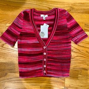 BP crop short sleeve top.